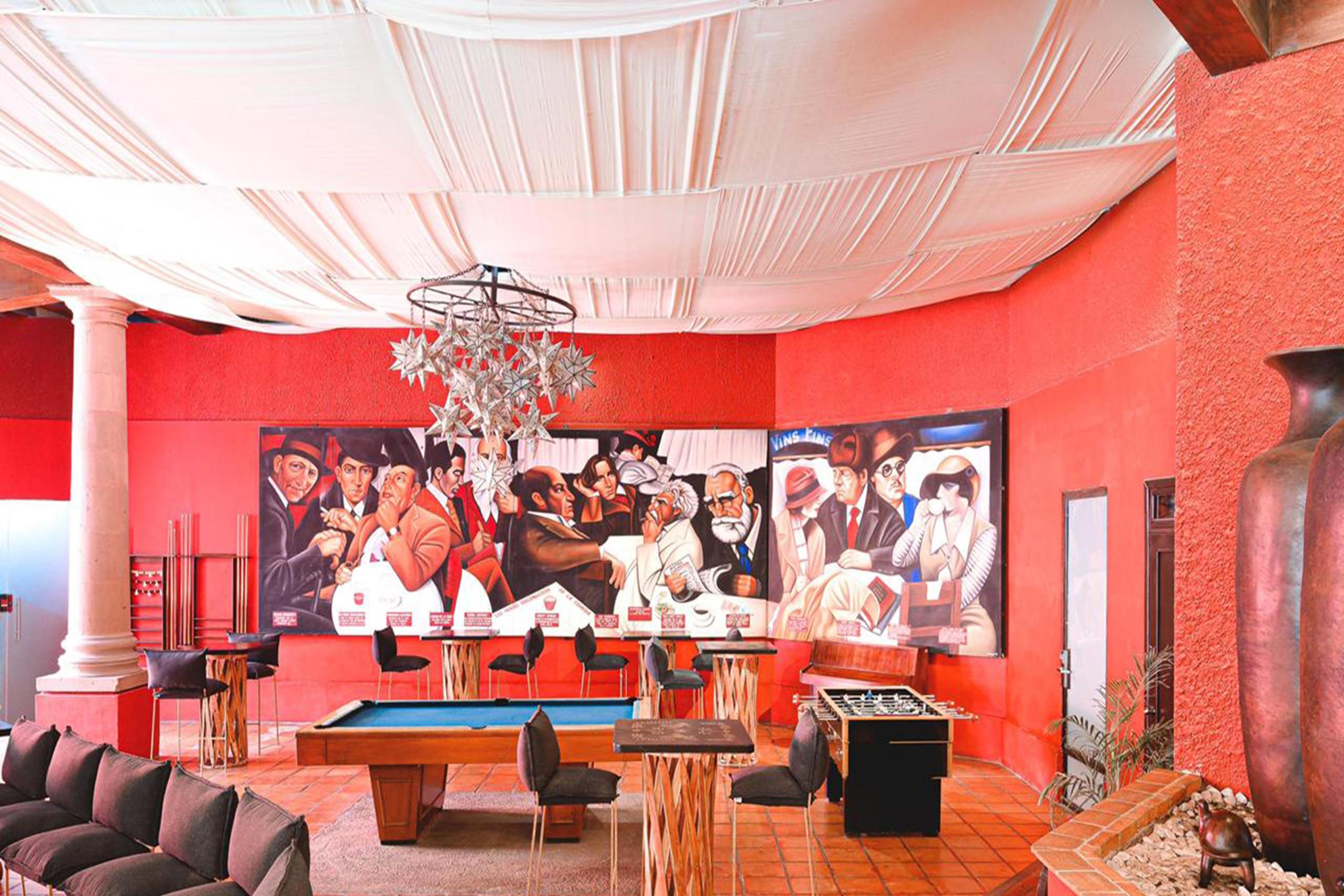 Real De Minas Сан Мигел де Аленде Екстериор снимка The interior of the clubhouse