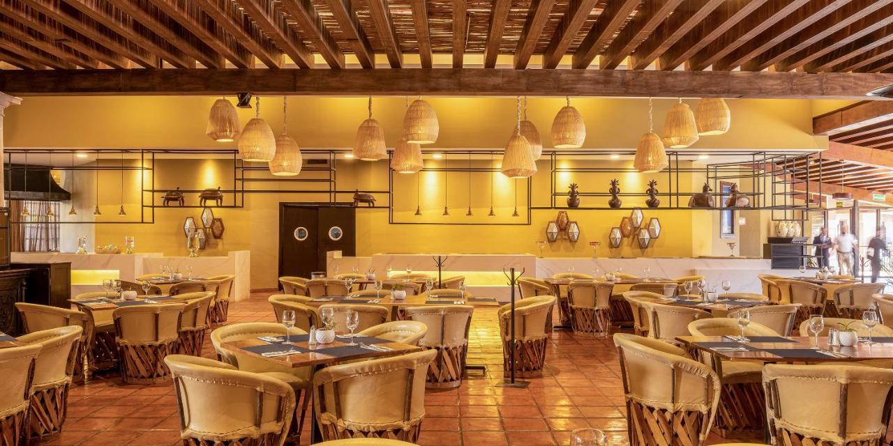 Real De Minas Сан Мигел де Аленде Екстериор снимка Restaurant in the hotel